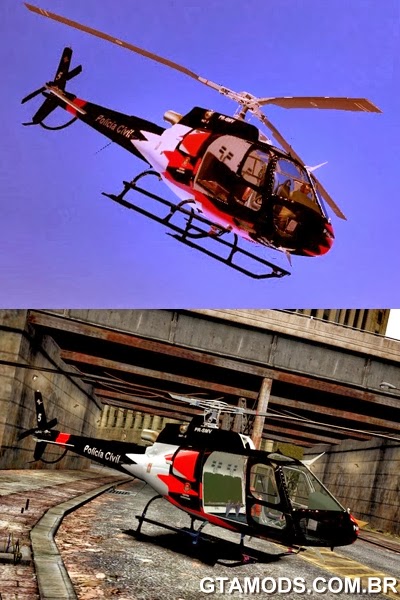 Helicoptero AS350 Sat - PCESP